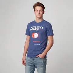 FEDERATION - Camiseta para Niño con Estampado Manga corta