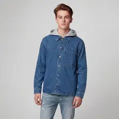 FEDERATION - Chaqueta para Niño De jean de Algodón