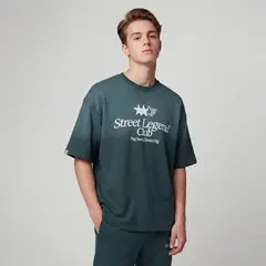 FEDERATION - Camiseta para Niño con Estampado de Algodón