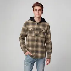 FEDERATION - Camisa para Niño de Cuadros Manga larga de Algodón