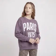 ELV - Saco para Niña con Estampado de Algodón