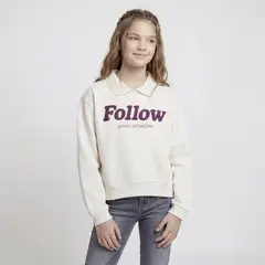 ELV - Saco para Niña con Estampado de Algodón
