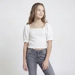 ELV - Blusa Para Niña Manga corta de Algodón