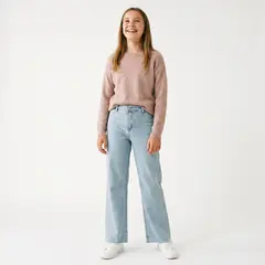 ELV - Jean para Niña de Algodón