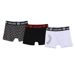 ECKO - Boxer para Niño Pack de 3 unidades de Algodón