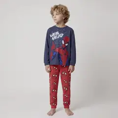 SPIDERMAN - Conjunto De Pijama Para Niño En Algodón Spider-Man