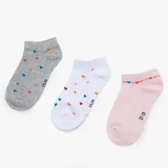 ELV - Medias para Niña Corto Pack de 3
