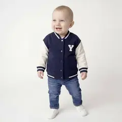 YAMP - Saco para Bebé niño con Logo de Algodón
