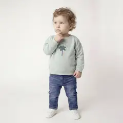 YAMP - Saco Para Bebé Niña Bordado De Algodón