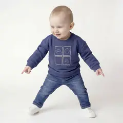 YAMP - Saco Para Bebé Niña Bordado De Algodón