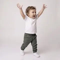 YAMP - Pantalón para Bebé niño de Algodón