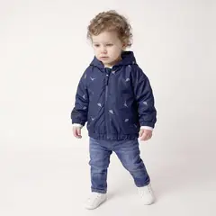 YAMP - Chaqueta Para Bebé Niño Con Estampado