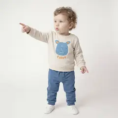 YAMP - Conjunto Saco + Jogger para Bebé niño en Algodón