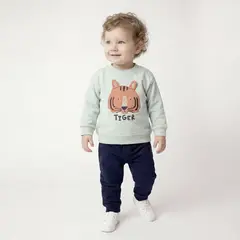YAMP - Conjunto Saco + Jogger para Bebé niño en Algodón