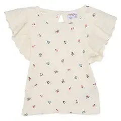 YAMP - Camiseta para Bebé niña de Algodón
