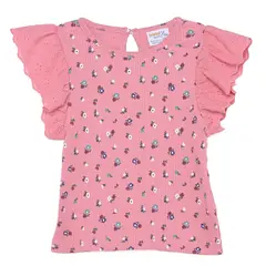 YAMP - Camiseta para Bebé niña de Algodón