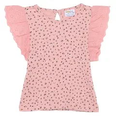 YAMP - Camiseta para Bebé niña de Algodón