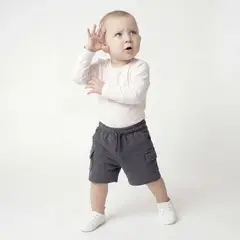 YAMP - Short para Bebé niño de Algodón