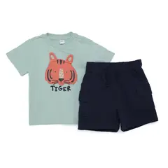 YAMP - Conjunto Camiseta manga corta + Short para Bebé niño en Poliéster