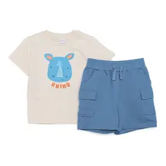 YAMP - Conjunto Camiseta manga corta + Short para Bebé niño en Poliéster