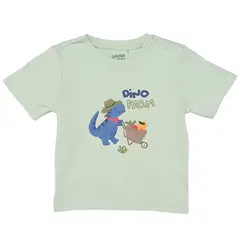 YAMP - Camiseta para Bebé niño con Estampado de Algodón