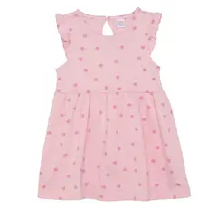 YAMP - Vestido Para Bebé niña Medio de Algodón