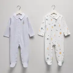 YAMP - Pijama para Bebé niño Pack de 2 unidades en Algodón