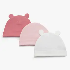 YAMP - Gorros Bebé niña Pack de 3