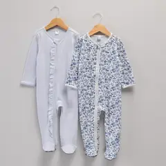 YAMP - Pijama para Bebé niña Pack de 2 unidades en Algodón