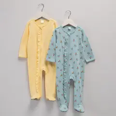YAMP - Pijama para Bebé niña Pack de 2 unidades en Algodón