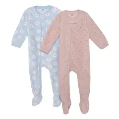 YAMP - Pijama para Bebé niña Pack de 2 unidades en Poliéster