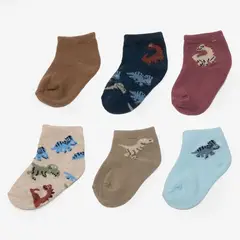 YAMP - Medias para Unisex bebés (0 a 2 años) Corto Pack de 6