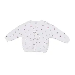 YAMP - Chaqueta para Bebé niña con Estampado de Algodón
