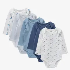 YAMP - Body para Bebé niño Pack de 5 unidades de Algodón