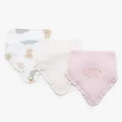 YAMP - Babero Unisex bebé (0 a 2 años) pack de 3