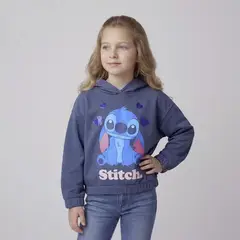 LILO & STITCH - Buzo para Niña con Estampado de Algodón