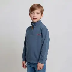 CONIGLIO - Saco para Niño con Logo de Algodón