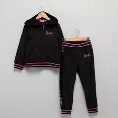 BARBIE - Conjunto Hoodie + Jogger para Niña