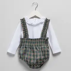 CONIGLIO - Conjunto Body manga larga + Enterizo para Bebé niña en Algodón