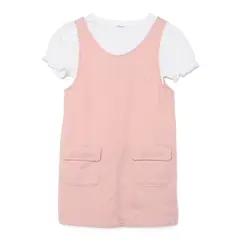 CONIGLIO - Vestido para Niña Corto de Algodón