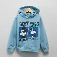 STD CHARACTERS - Hoodie para Niño con Estampado Mickey de Algodón