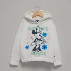 MINNIE - Buzo para Niña con Estampado de Algodón