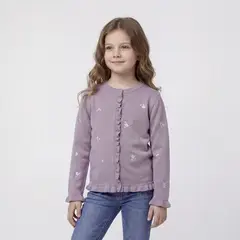 CONIGLIO - Saco para Niña de Flores