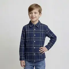 CONIGLIO - Camisa para Niño Manga larga de Algodón
