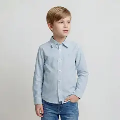 CONIGLIO - Camisa para Niño Manga larga de Algodón