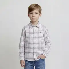 CONIGLIO - Camisa para Niño Manga larga de Algodón