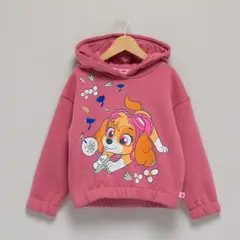 PAW PATROL - Buzo para Niña con Estampado de Algodón