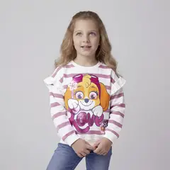 PAW PATROL - Saco para Niña con Estampado de Algodón