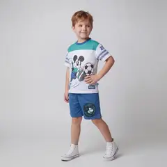 STD CHARACTERS - Conjunto Camiseta + Pantaloneta para Niño en Poliéster STD CHARAC