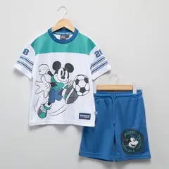 STD CHARACTERS - Conjunto Camiseta + Pantaloneta para Niño en Poliéster STD CHARAC